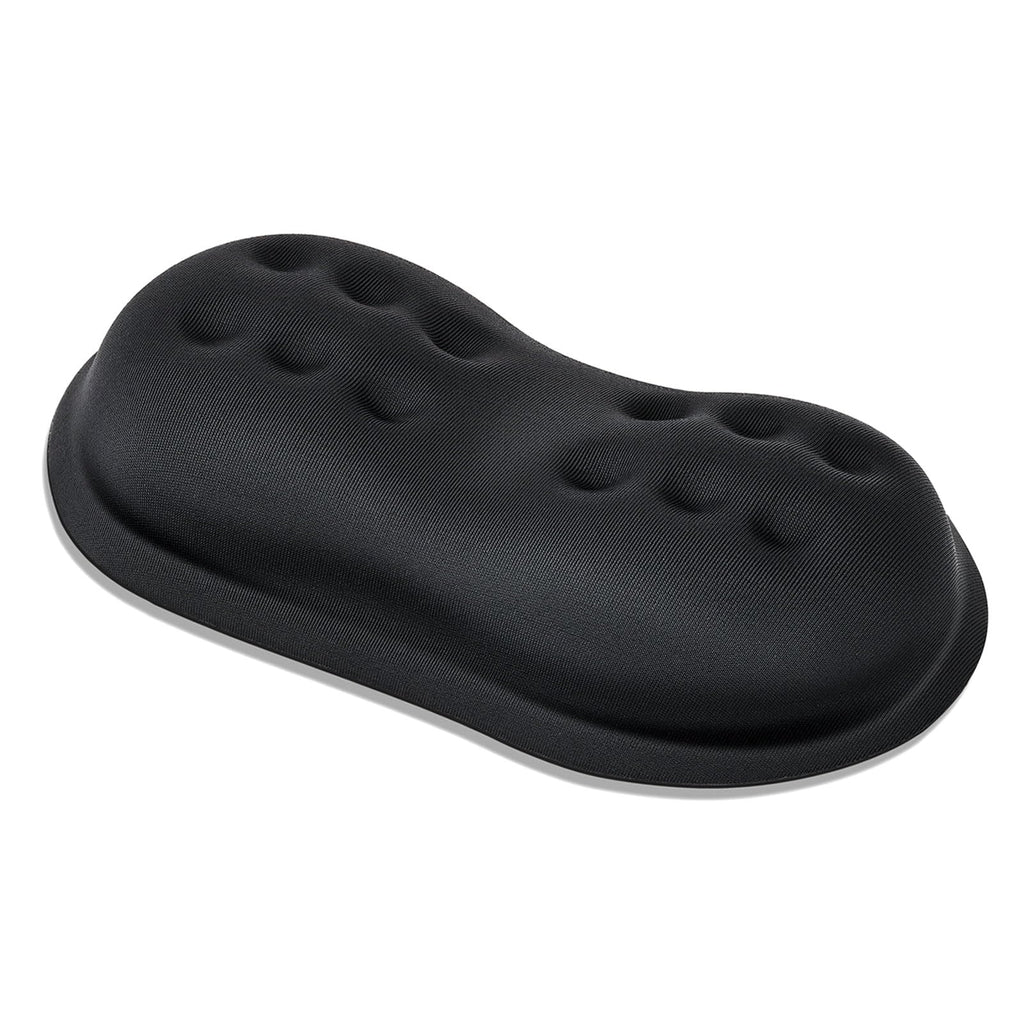 VANKEY Mouse Wrist Rest, Desk Wrist Pad for Mouse, Comfortable Computer Mouse Wrist Support, Ergonomic Wrist Rest with Memory Foam Fillings, Non-Slip Base (Black)