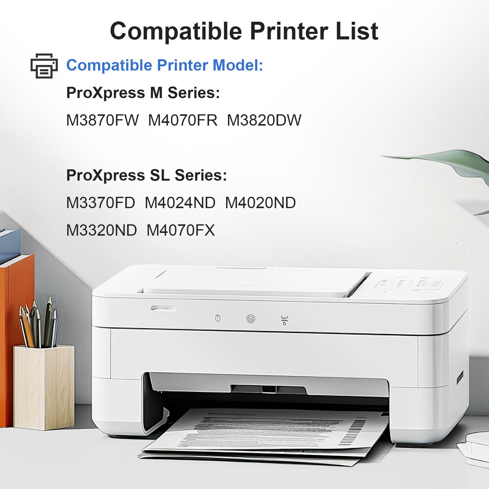 INKCLOUD MLT-D203L 2 Black Compatible Toner Cartridge High Yield Replacement for Samsung 203L 203 MLT-D203L Work with Proxpress M3320ND M3870FW M4020ND M3370FD M3820DW M4070FR M4070FX Printer