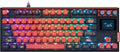 MOLGRIA SKYLOONG GK87 JIUWEI Pudding Keycaps RGB Backlit Gaming Keyboard, Hot Swappable Red Machinery Gateron Switches, Triple-Mold Connection with Knobs and LCD Display Mechanical Keyboard