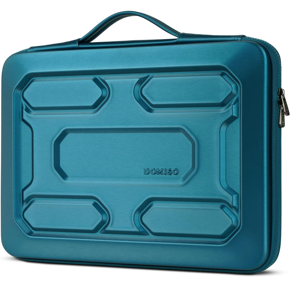 DOMISO 17 inch Laptop Sleeve with Handle Shockproof Waterproof EVA Protective Case for 17.3" ZBook Fury 17.3 G8/MSI GS73VR Stealth Pro/HP Envy 17/LG Gram 17"/ROG Strix GL702VS, Orange