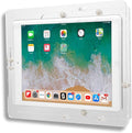 TABcare Anti-Theft Acrylic VESA Enclosure for Apple iPad Pro 9.7" with Free Wall Mount Kit & 90-Degree Angle Charge Cable (iPad Pro 9.7", Clear)
