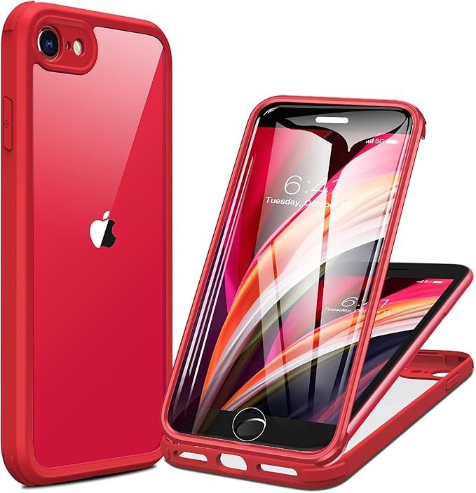 Miracase Magnetic for iPhone 12 Pro Max Case [Compatible with MagSafe] Full-Body Phone case with Built-in Glass Screen Protector& Camera Protector, Military Drop Proof 12 Pro Max Cover