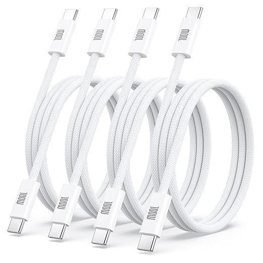 USB C to USB C Cable 3ft, 2-Pack 100W USBC to USBC Fast Charger Cord