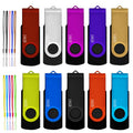 16GB Flash Drive 10 Pack Nicepicten USB 2.0 Thumb Drive USB Memory Stick