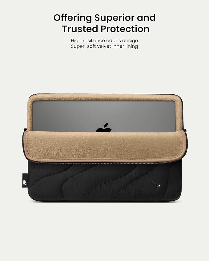 tomtoc 360 Protective Puffy Laptop Sleeve for 15-inch MacBook Air M5/A3448