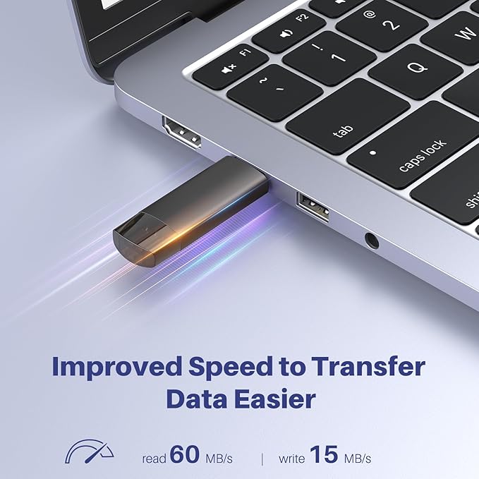 32GB USB C Flash Drive Dual USB 3.0 Flash Drive Type C + USB A Portable Type-C Flash Drive 2-in-1 USB-C Thumb Drive for Smartphone Tablet Computer Mac iPhone 15 (5 Packs)