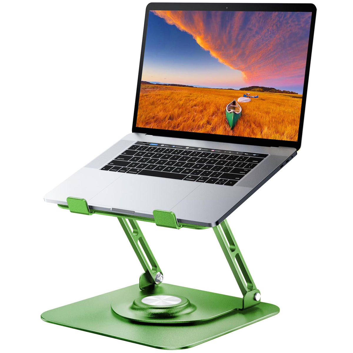 Laptop Stand for desk(360°Rotating),Aluminum laptop Riser for 10-16"Laptops
