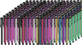 Stylus Pens for Touch Screens, 300 Pieces Stylists Pack Universal Colorful Long Metal, Touch Screen Pens for iPad, iPhone, Android, Galaxy, Chrome Book, Tablets, Assorted Colors All Touch Devices - 4"