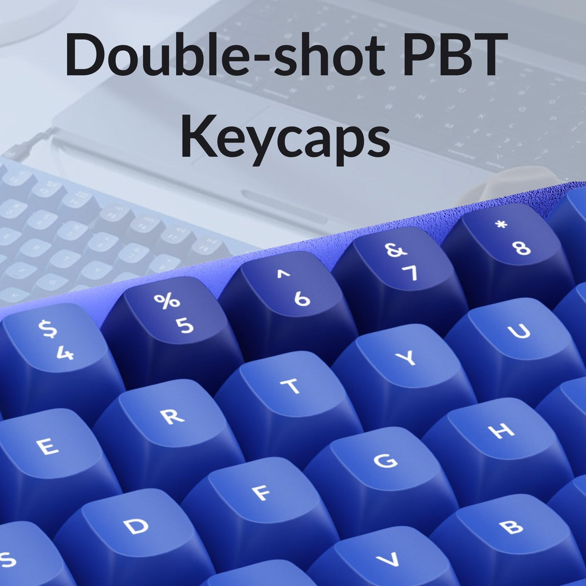 Keychron Q1 RGB Wired Custom Mechanical Keyboard, 75% Layout QMK/VIA Programmable Macro with Hot-swappable Gateron G Pro Blue Switch Double Gasket Compatible with Mac Windows Linux (Blue) -Version 2
