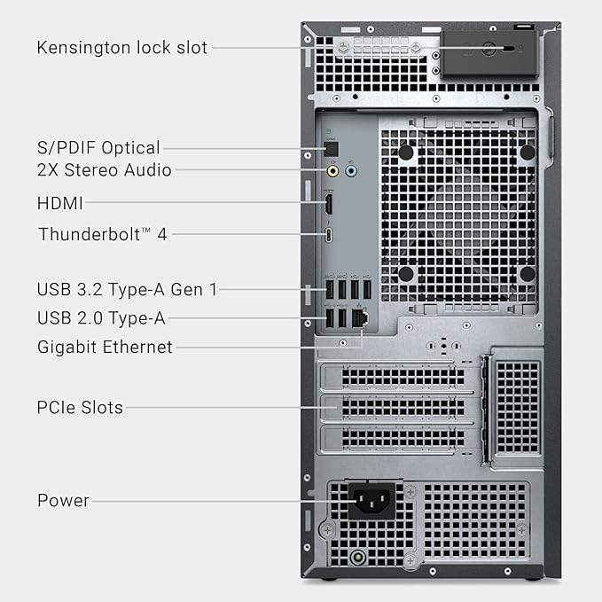 Dell Tower Plus EBT2250 Desktop Computer - Series 2 Intel Core Ultra 9 285 24-Core Processor up to 5.6 GHz, 64GB DDR5 RAM, 8TB SSD, Intel UHD Graphics 770, Windows 11 Home, Graphite - EBT 2250