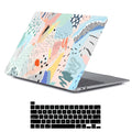 LanBaiLan Compatible for MacBook Pro 13 inch with Touch Bar M2 2026 2025 2024 2023 2022-2016 A2338 M1 A2251 A2289 A2159 A1989 A1708 A1706, Laptop Hardshell Case and Keyboard Cover, Graffiti