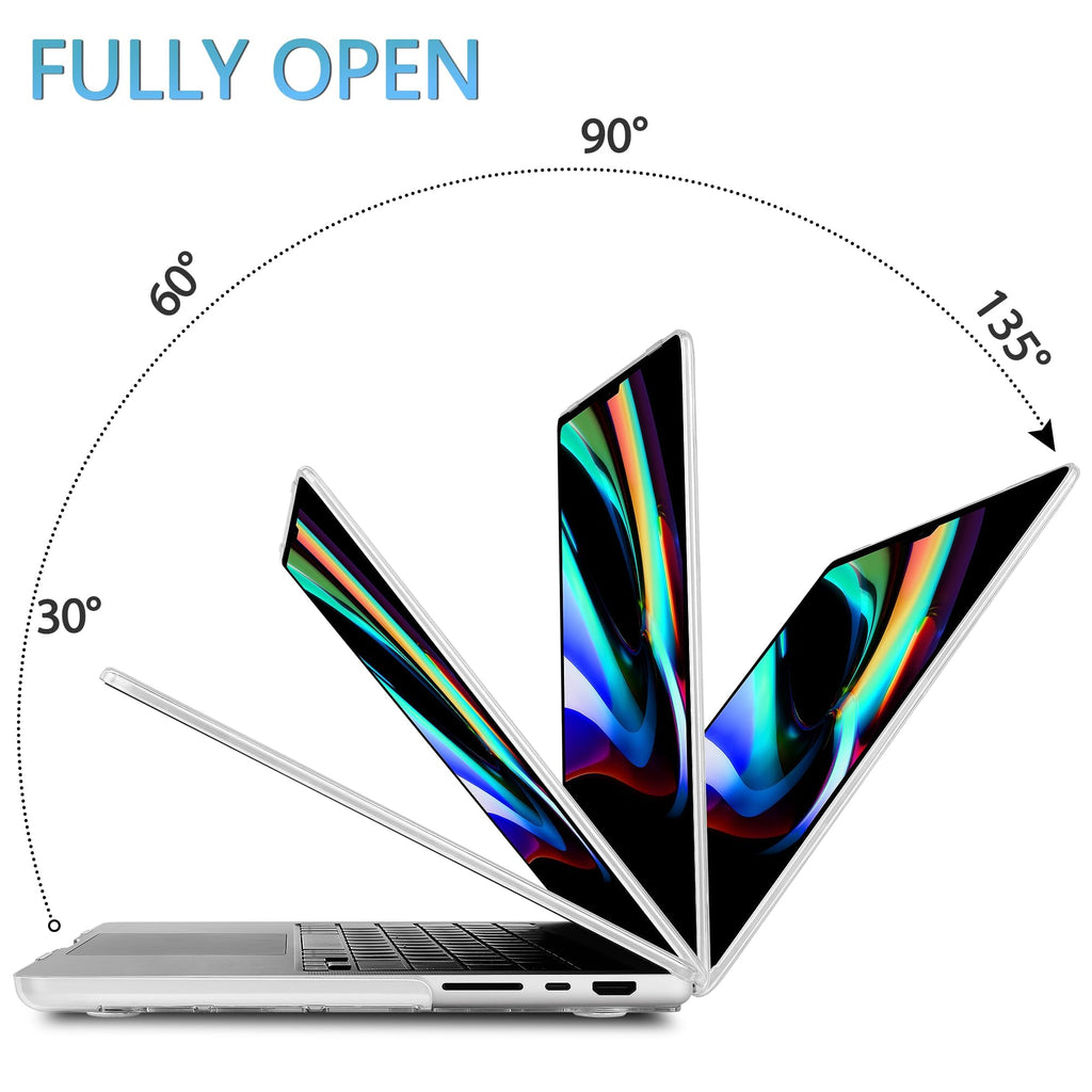 Mektron Case for 2026 M5 MacBook Pro 16 inch A3429 A3428 M4 A3403 A3186 M3 A2991 M2 A2780 M1 A2485 (2021-2025) Pro/Max with Liquid Retina XDR, Hard Shell Plastic Laptop Cover, Watercolor FlowerC328