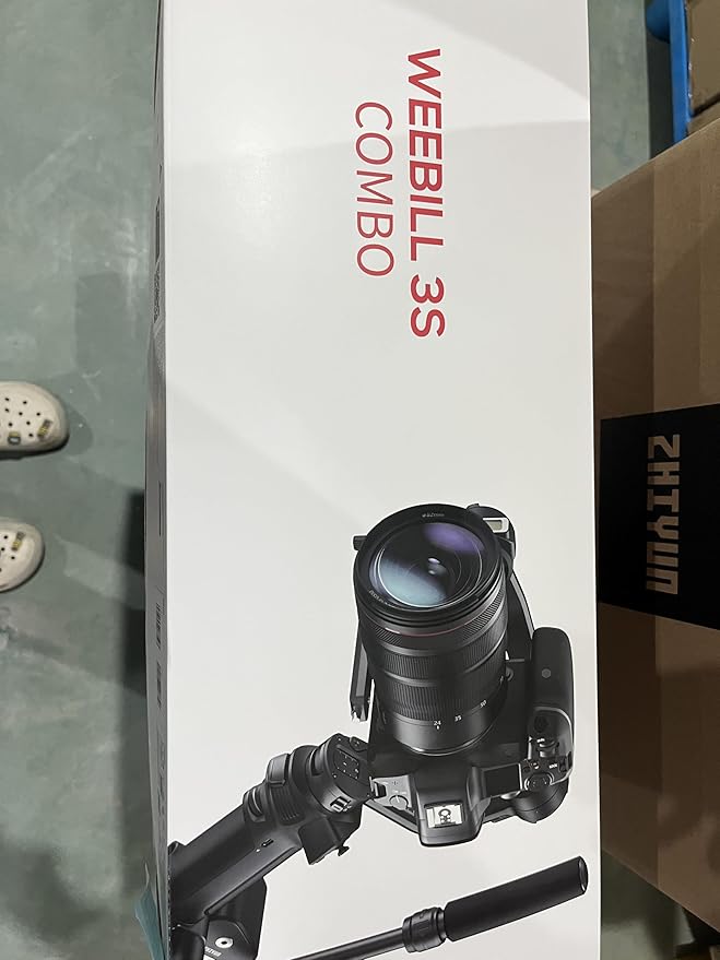 ZHIYUN Weebill 3S Combo Gimbal Stabilizer for DSLR and Mirrorless Camera Canon/Nikon/Sony/Panasonic/Fujifilm, Native Vertical Shooting,Extendable Sling Grip
