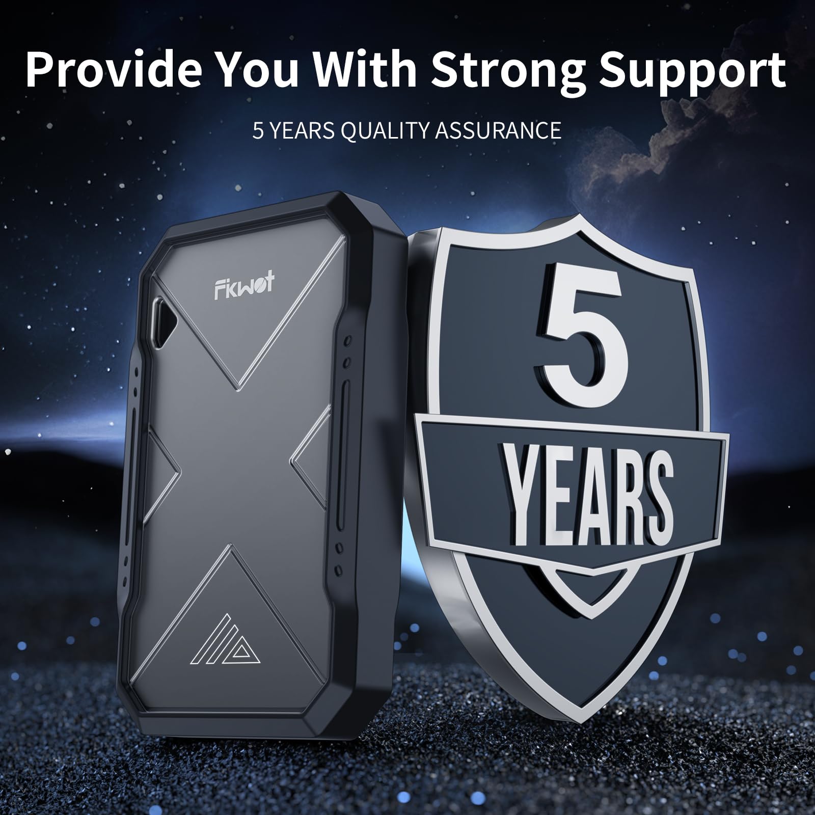 500GB Portable SSD, Up to 2050MB/s, USB 3.2 Gen2 USB-C, IP68 Water & Dust Resistant, Shockproof, External Solid State Drive for Smart TV, Cameras, iPhone 16/15, Windows, Mac and Other Devices (FP90)