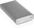 OWC 1TB Express 1M2 40Gb/s Portable NVMe SSD USB4 (Thunderbolt Compatible/USB-C) Ultra Fast External SSD Drive with Aluminum Heat Sink Enclosure