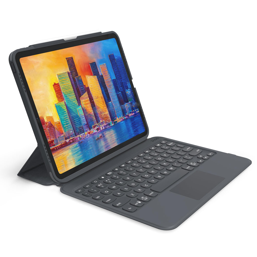 ZAGG Pro Keys 2 iPad Pro 13" (M5)/ Pro 13" (M4) Keyboard Case - Wireless Keyboard & Detachable Folio Case | Laptop-Style Backlit Keys, Multi-Pairing Bluetooth, 6.6 ft Drop Protection