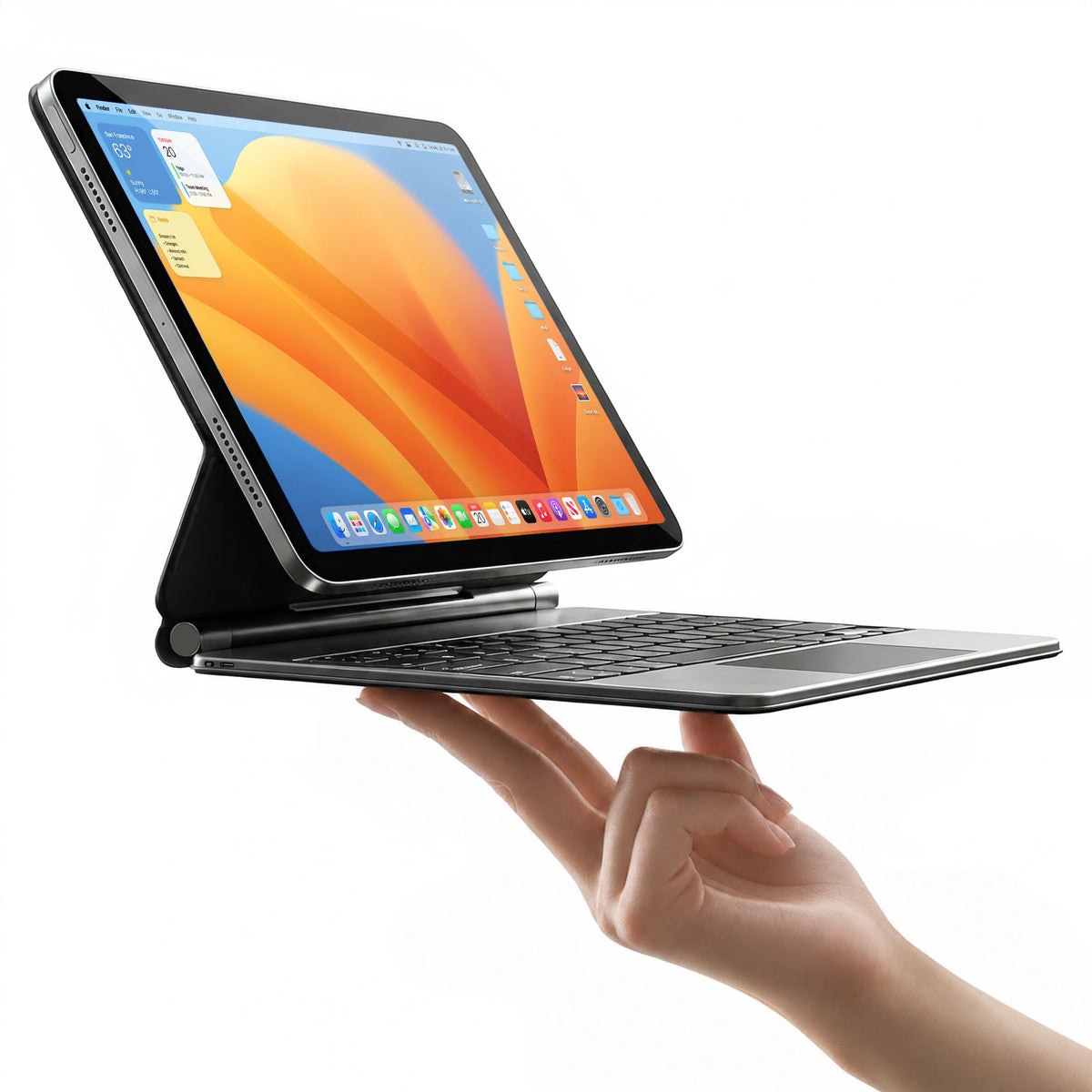 HOU Keyboard Case for iPad Air 11",Air 5/4 gen & iPad Pro 11" 1/2/3/4 gen