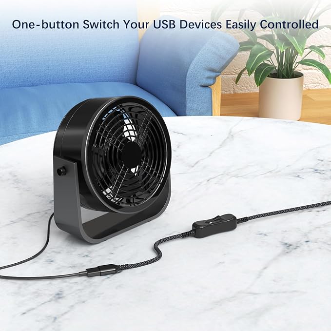 Itramax USB On Off Switch Cable,USB Extension Cable Support Data and Power 6.6 FT,Inline USB Power Switch,USB Male to Female with Toggle Switch for LED Lamp,LED Light Strips,USB Fan,Driving Recorder