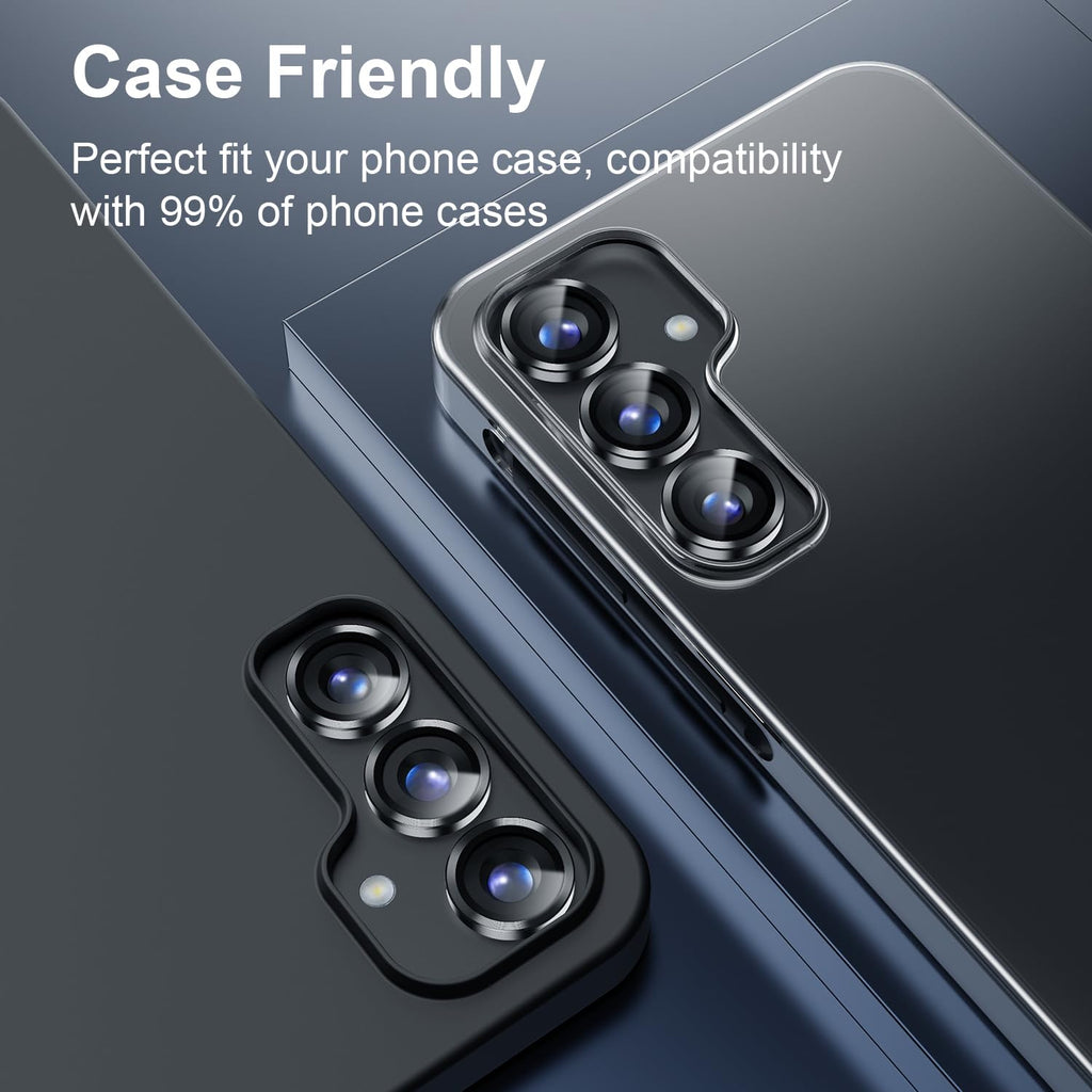 Korecase Galaxy S25 Ultra Camera Lens Protector, Black