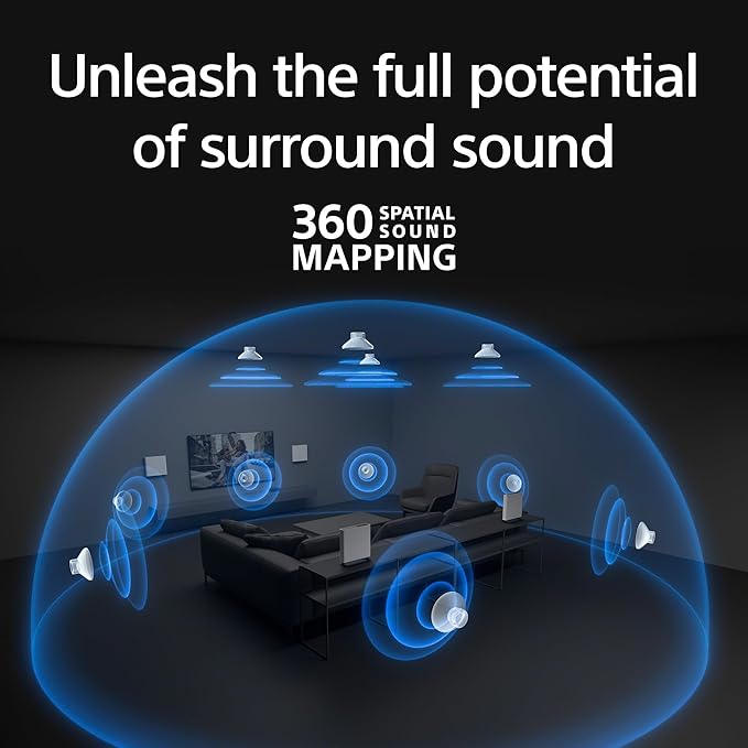 Sony BRAVIA Theater Quad Home Theater Surround Sound System and SA-SW3 Wireless Subwoofer