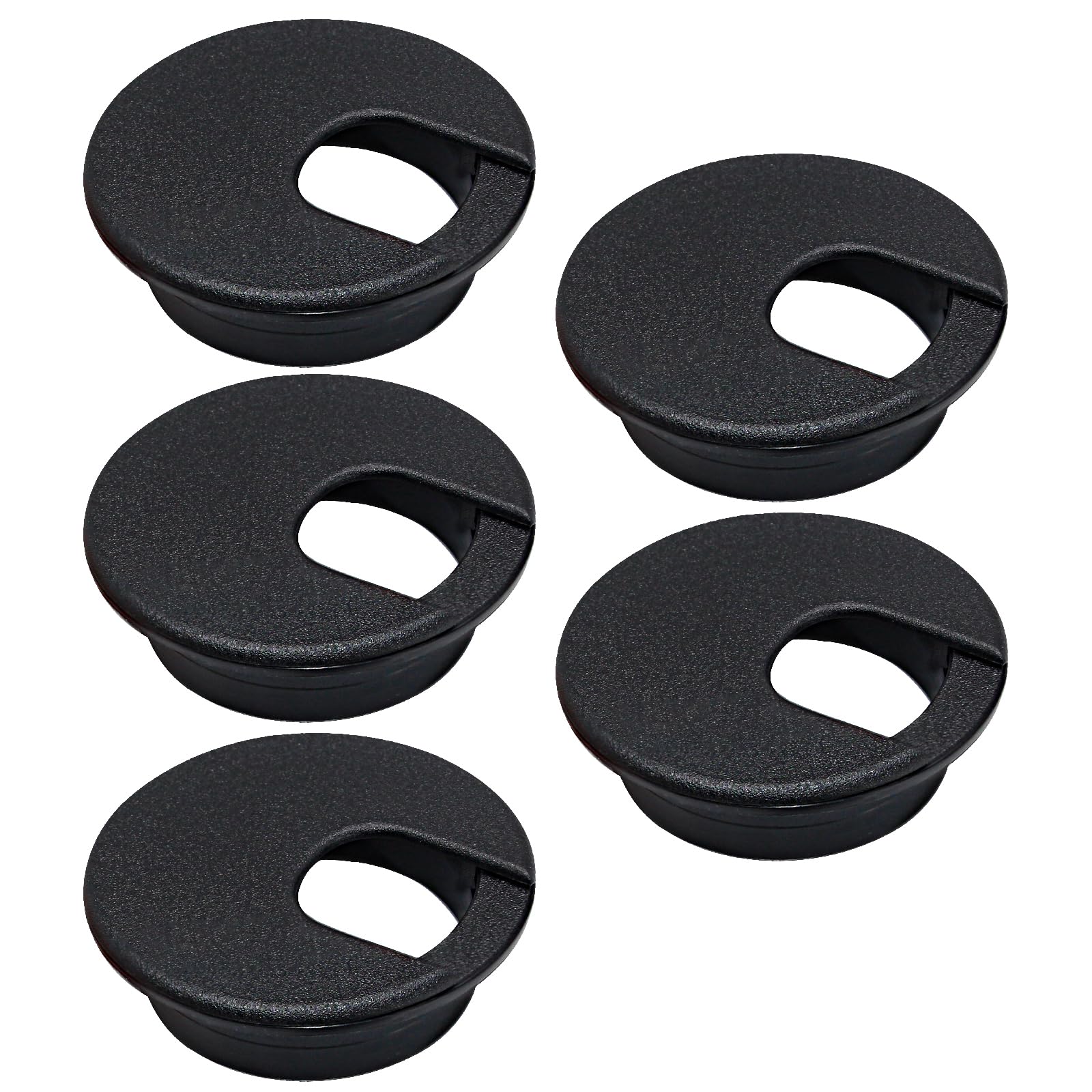 EASYEAH 5 Pcs Desk Grommet 2" / 50 mm, Desk Cord Hole Cover