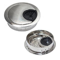 EASYEAH 2 Pcs Desk Grommet 2-1/16" / 53 mm, Zinc Alloy Desk Cord Hole Cover