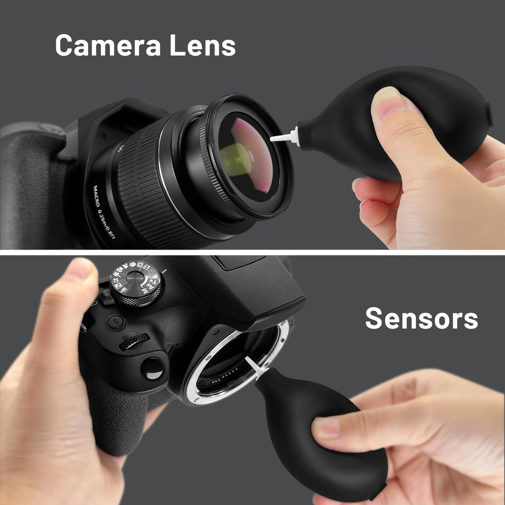 Updated Camera Lens Cleaning Kit, Camera Sensor Cleaning Kit Full Frame 10x