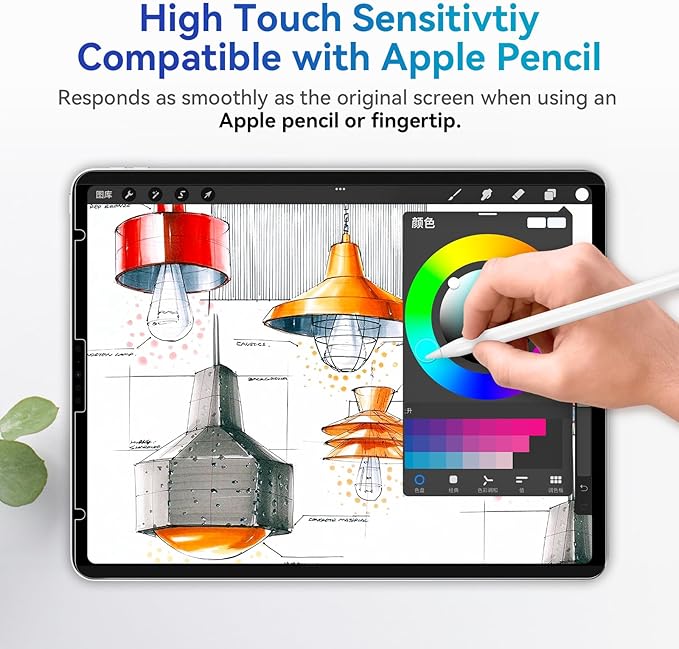 Magnetic Privacy Filter Compatible with iPad 10th Generation 10.9 Inch 2022, Removable Anti Glare Blue Light Privacy Screen Protector Privacy Screen Bubble-Free Reusable