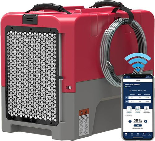 ALORAIR 180 PPD Commercial Dehumidifier with Pump, 6-Year Limited Warranty