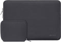 MOSISO Laptop Case 13.3 inch, 13-13.3 inch Laptop Sleeve Bag Compatible with MacBook Air/Pro 13 / Pro 14, HP Dell ASUS Lenovo Notebook, Neoprene Computer Sleeve Bag with Small Case, Space Gray