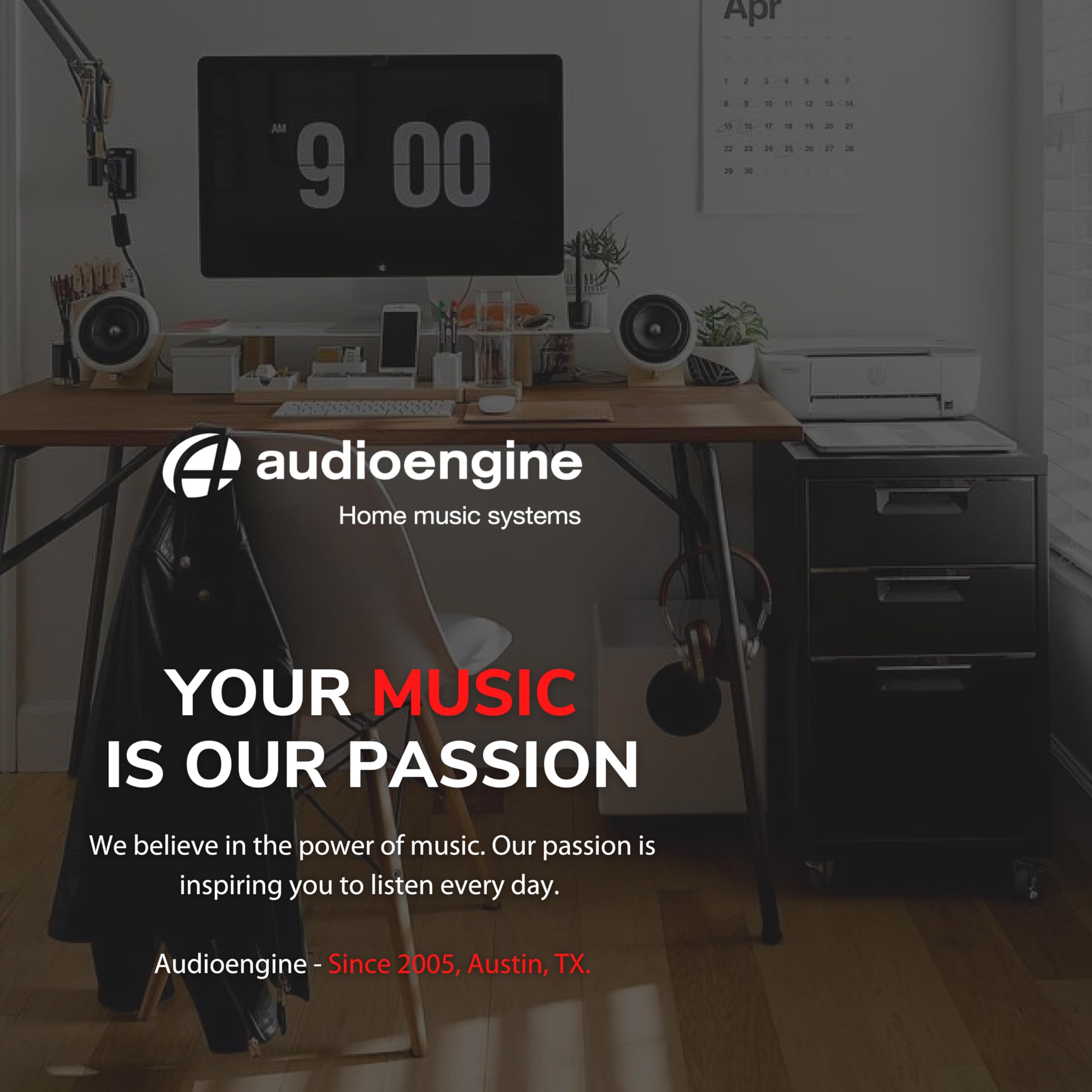 Audioengine S8 Powered Subwoofer – 250W Wireless-Ready 8-Inch Bass Speaker