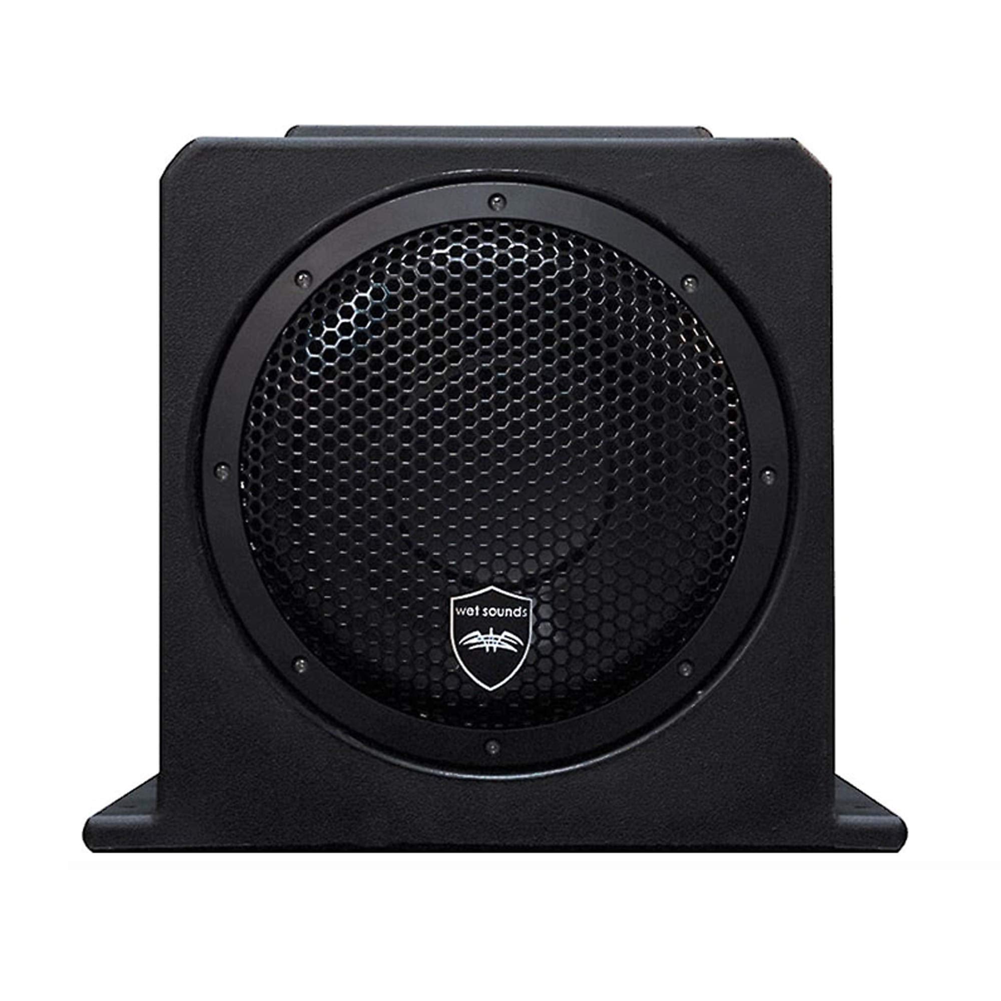 Wet Sounds Package - Black Stealth 10 Ultra HD Sound Bar w/Remote and AS-10 10" 500 Watt Powered Stealth Subwoofer