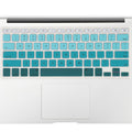 Allinside Green Ombre Keyboard Cover Skin for MacBook Pro 13" 15" 17" (2015 or Older Version), MacBook Air 13" A1369/A1466, Older iMac Wireless Keyboard MC184LL/B