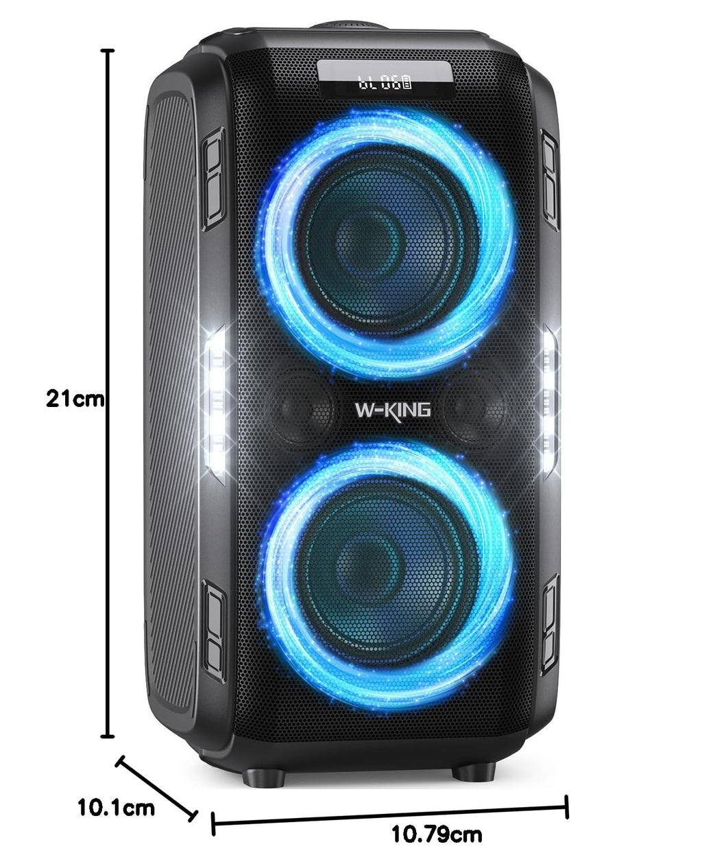 W-KING 270W Max Party Portable Bluetooth Speaker Loudest Large Big Boom Box