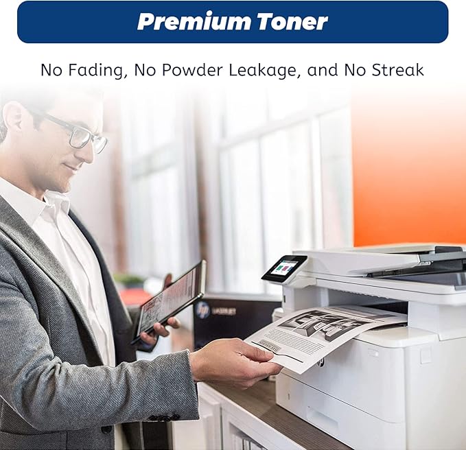642A Black Toner Cartridge,Compatible for HP 642 A CB400A for HP Color Laserjet CP4005 Series CP4005DN CP4005N Printer, ( 1 Pack ,Up to 7,500 Pages )