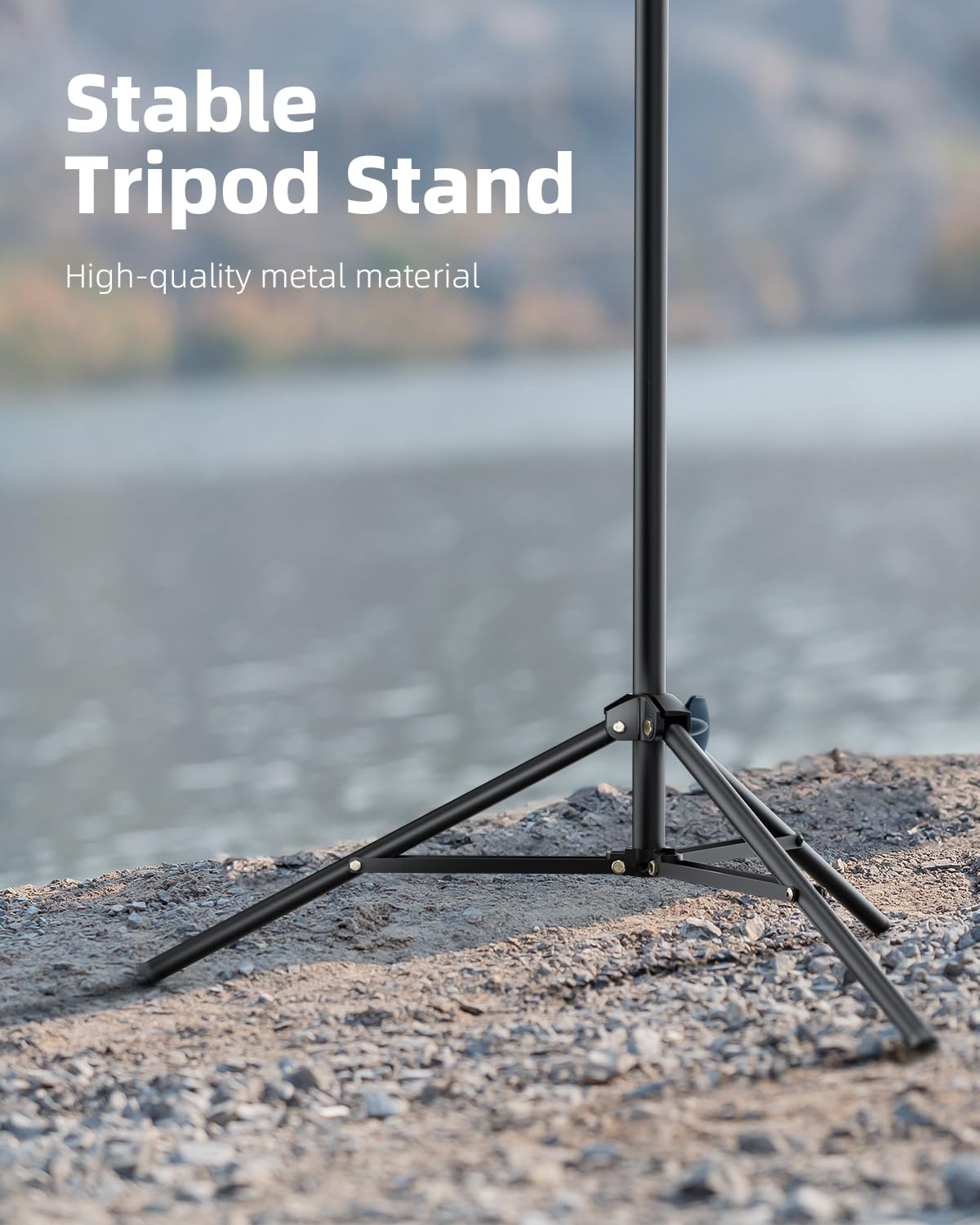 Weilisi 10.2" Ring Light with 69" Tripod Stand and Phone Holder Kit, Full-Screen Zoom Light for Video Recording, Makeup, Live Stream, Dimmable LED Selfie Ring Light Tripod for iPhone with Remote
