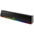 Bluedee Computer Speakers for Desktop PC, Bluetooth & USB PC Sound Bar RGB
