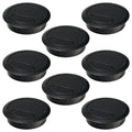 Desk Grommet 2 inch(50mm)8 Pcs, Desk Hole Grommet, Cable Grommet, Desk Hole Cover, Desk Cord Hole Cover, Desk Cable Hole Cover, Desk Wire Hole Insert, Furniture Hole Cover(Black Grommets)