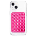 Anteel Silicone Suction Phone Case Mount, Non Slip Sticky Phone Grip for Cellphone, Silicon Adhesive Suction Cup Phone Mount, Strong Grip Holder for Selfies and Videos (Rose)