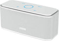 DOSS SoundBox Touch Wireless Bluetooth Speaker with 12W HD Sound and Bass, IPX5 Water-Resistant, 20H Playtime, Handsfree, Portable for Office, Home, Outdoor, Travel-White