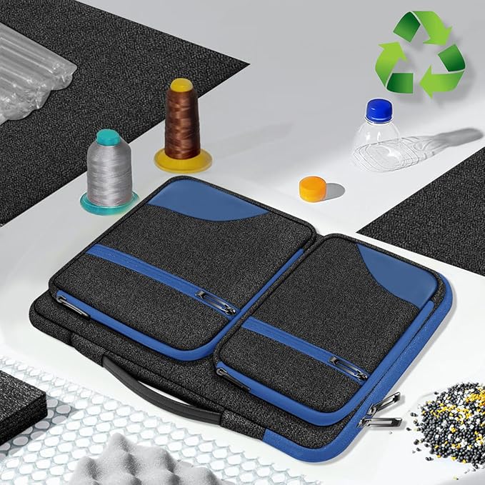 ZINZ Laptop Case 15 15.6 16 inches Sleeve Slim Briefcase Spill-Resistant Handbag for Most Popular 15" 15.6" 16" Notebooks，B01BL02