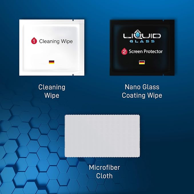 LIQUID GLASS Screen Protector Wipe On Scratch and Shatter Resistant Nano Protection for All Phones Tablets Smart Watches - Universal (New and Advanced)