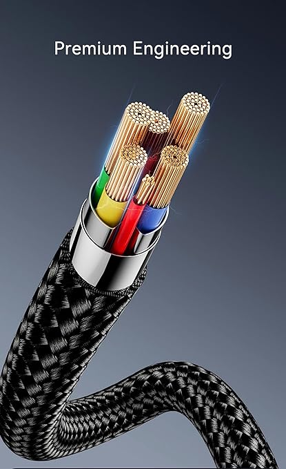 Woven Car CarPlay USB-C Cable for iPhone 16 Charger MFi-Certified USB-C to USB-A Cable Cord Fast Charging for Apple iPhone 16 Pro Max/16 Pro/15 Pro Max/16 Plus/15Plus, iPad Air 13-in M2 (3.3ft, Black)