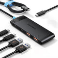 Lemorele USB C Hub 5-in-1 10Gbps, 2 USB A & 2 C Data Ports, 23.6in Cable