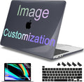 Mektron Custom Personalized Photo Case for MacBook Pro 16 Inch A2141 Cover 2019 Release 16" with Liquid Retina Display/Touch ID, Plastic Hard Shell with Keyboard Skin & Screen Protector