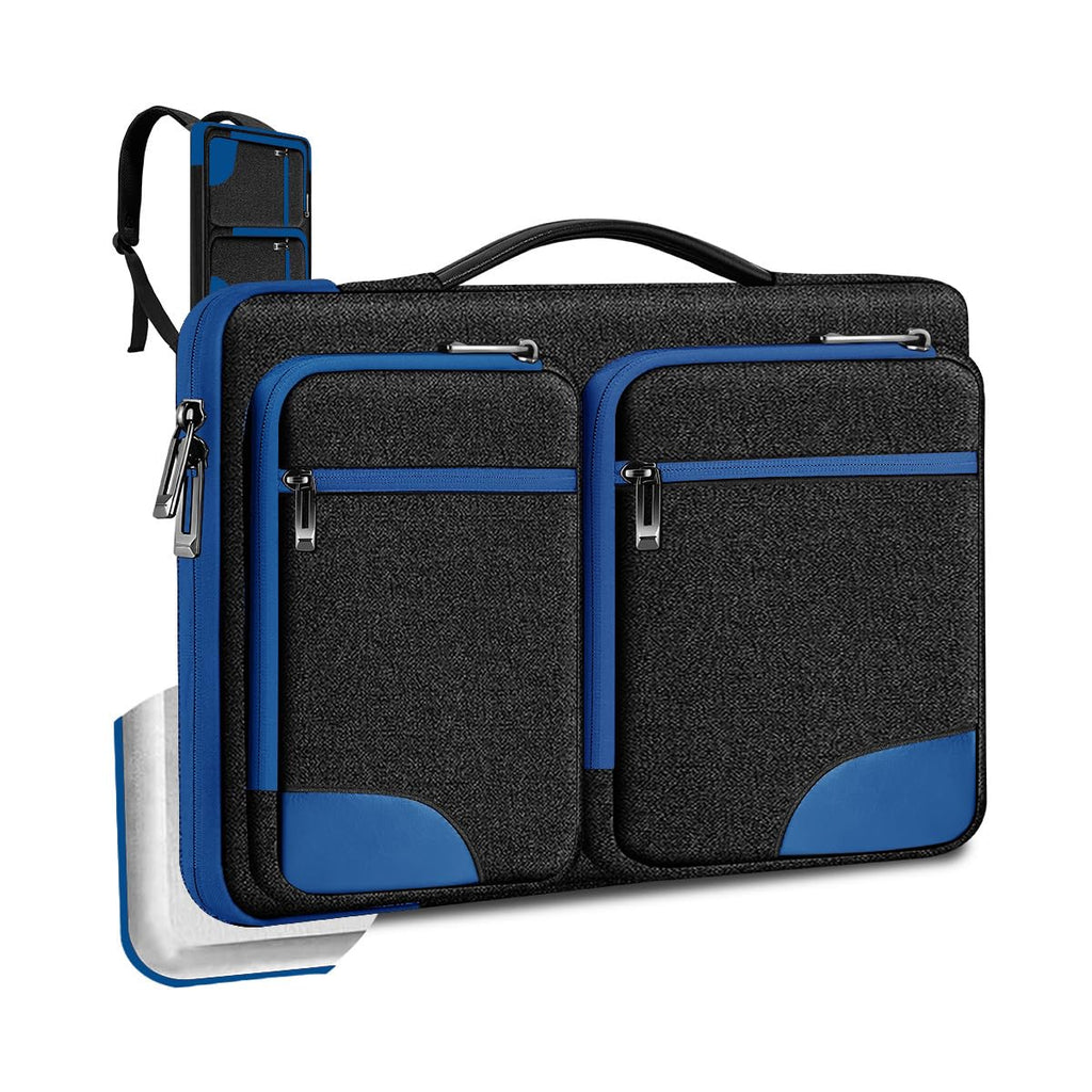 Hseok Laptop Case 15 15.6 16 inch Sleeve with Handle & Straps,Carbon