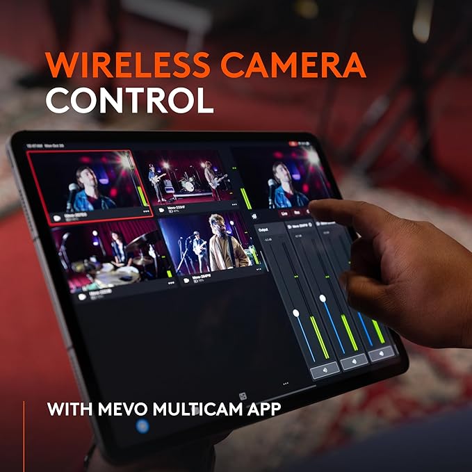 Logitech for Creators Mevo Core Wireless 4K Video Camera