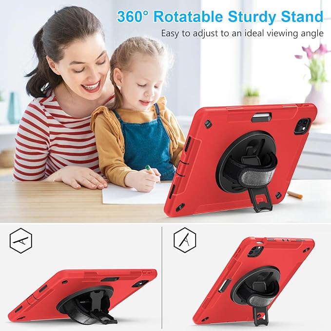 Miesherk Stock Case for iPad Pro 11 Inch 4th/3rd/2nd(2022/2021/2020/2018)