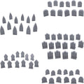 EnderToys Mausoleum Graveyard Tombstones, 3D Printed Tabletop RPG Scenery and Wargame Terrain 28mm Miniatures