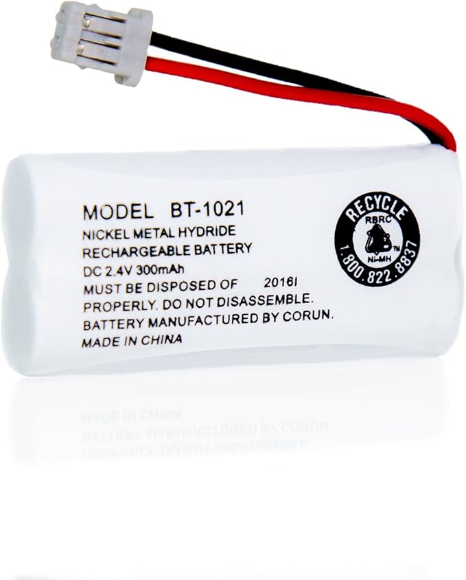 JustGreatDealz Battery BT-1021 BT1021 BBTG0798001 for Uniden Cordless Handset Telephones (3-Pack)